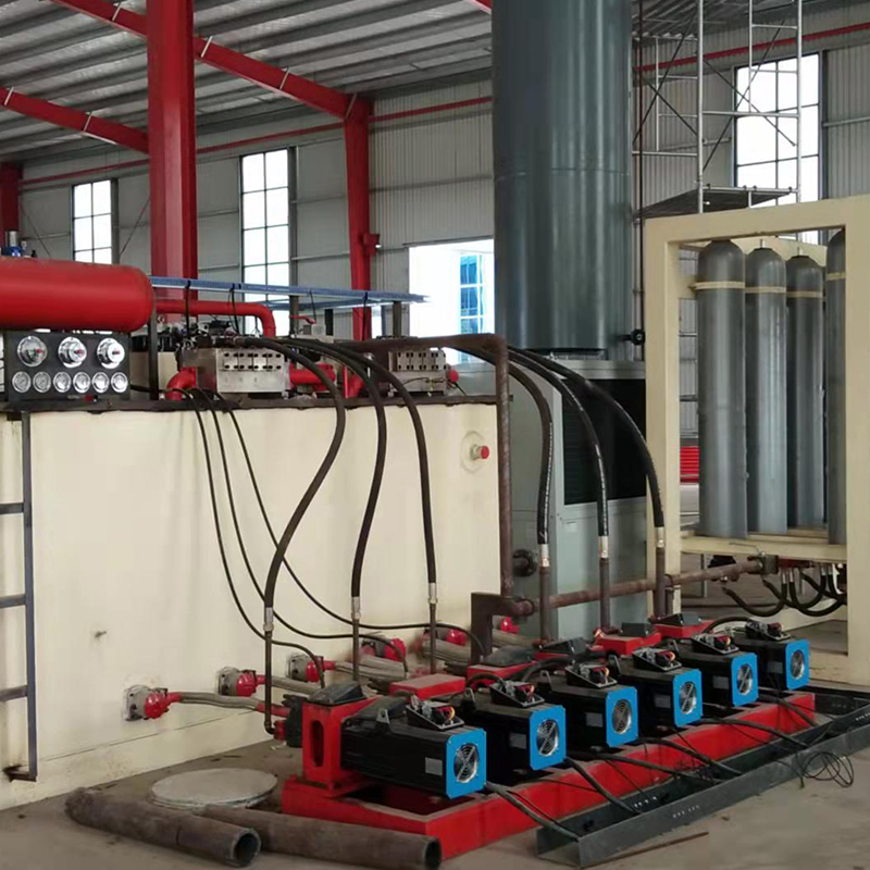 Hydraulic system of hot press machine