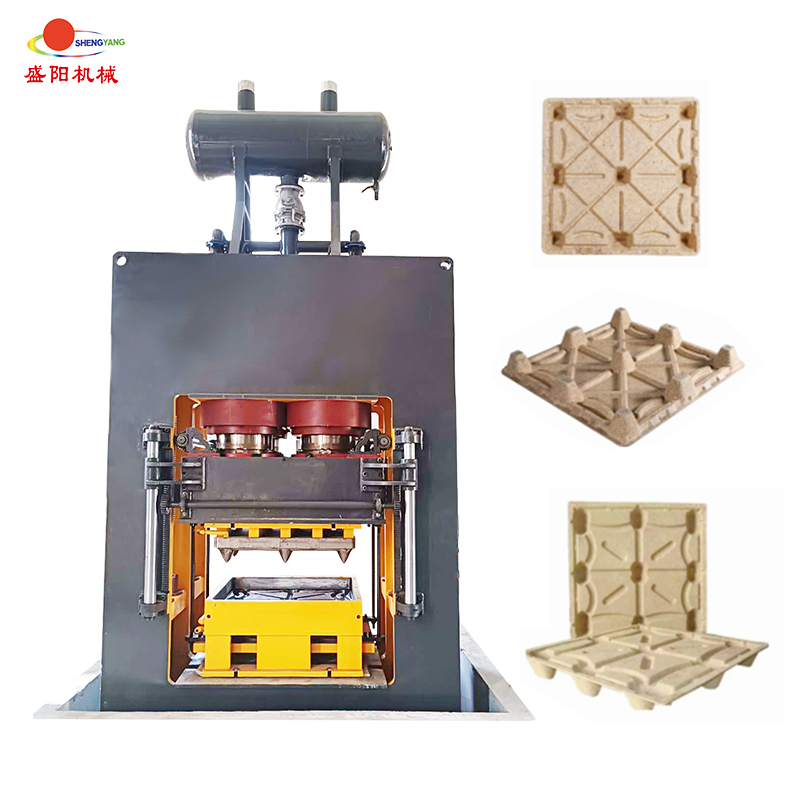 Sawdust Pallet Press Automatic Wood Sawdust Molded Press Wood Pallet