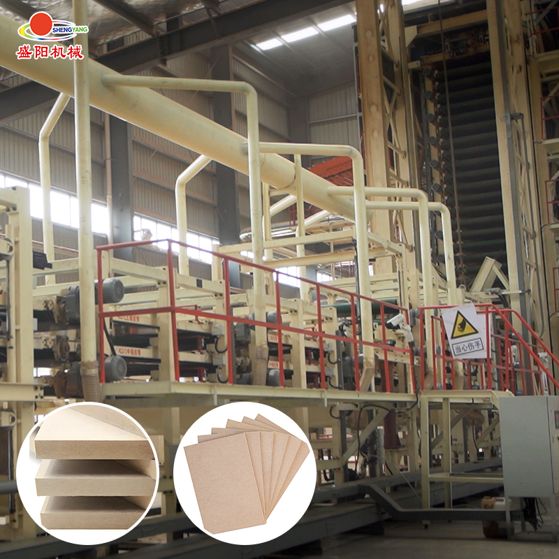 MDF/ Plywood/Particle Board Production Line Mdf Wood Making Machine